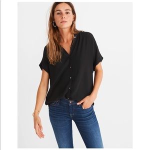 NWOT Madewell Central Drapey Shirt XS